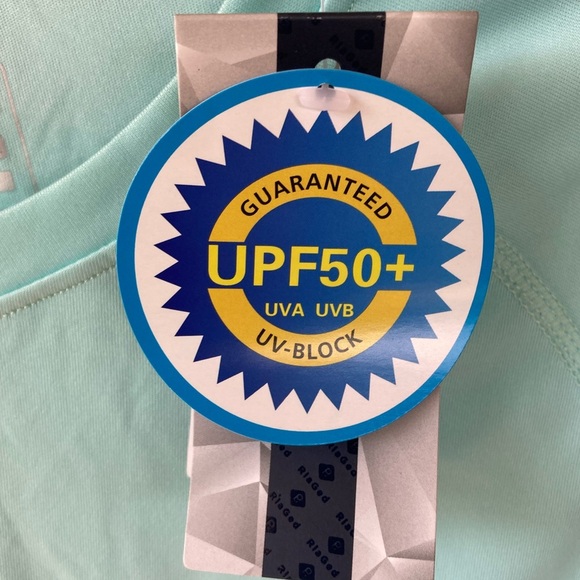 Aqua Long Sleeve Women's Top - Picture 5 of 6